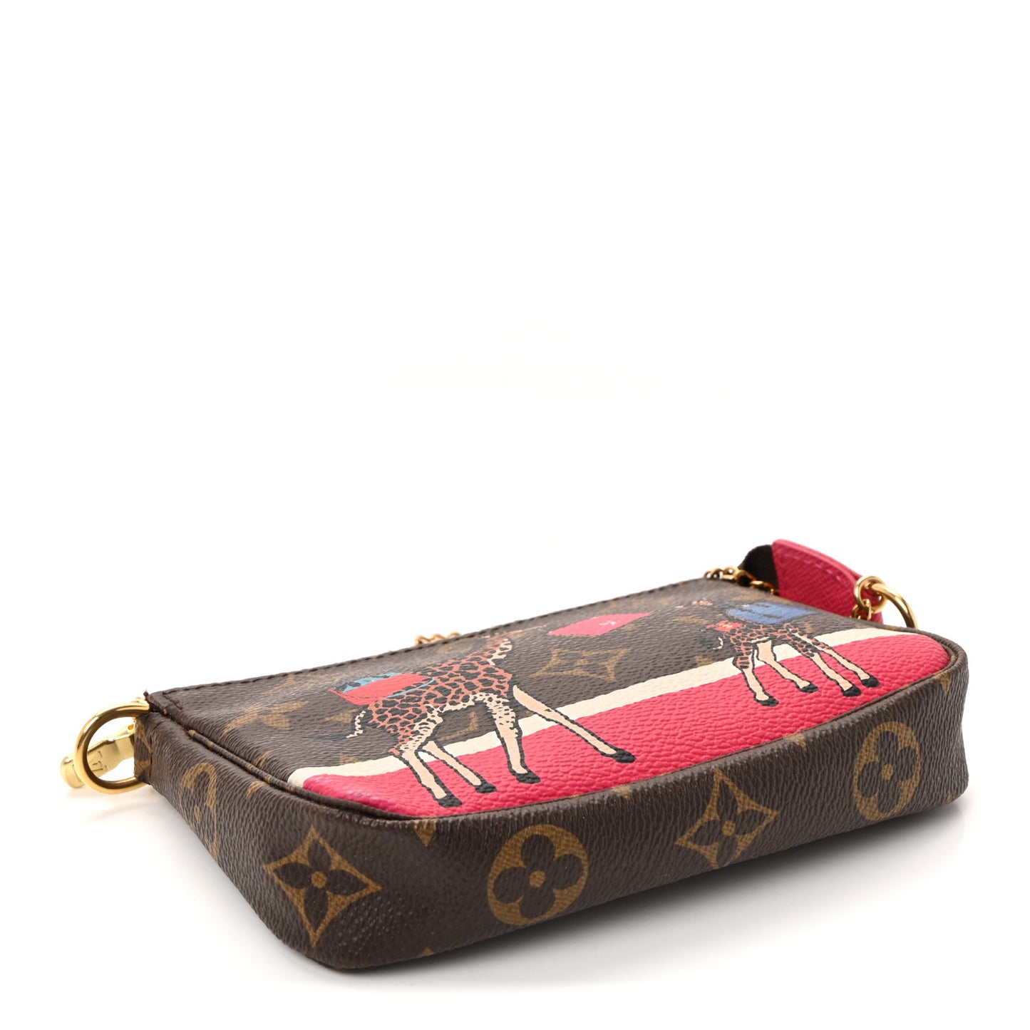 Monogram 2017 Christmas Animation Mini Pochette Accessories