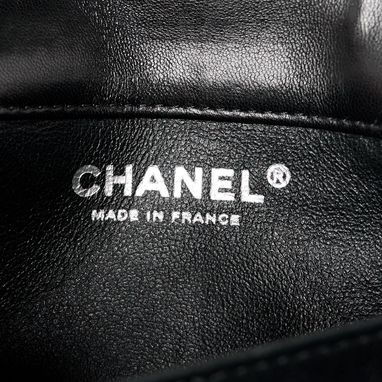 Lambskin Quilted Extra Mini Flap Black