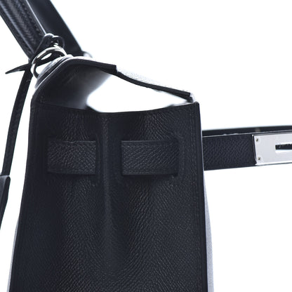 Hermes Epsom Kelly Sellier 28 Black 17 of 33