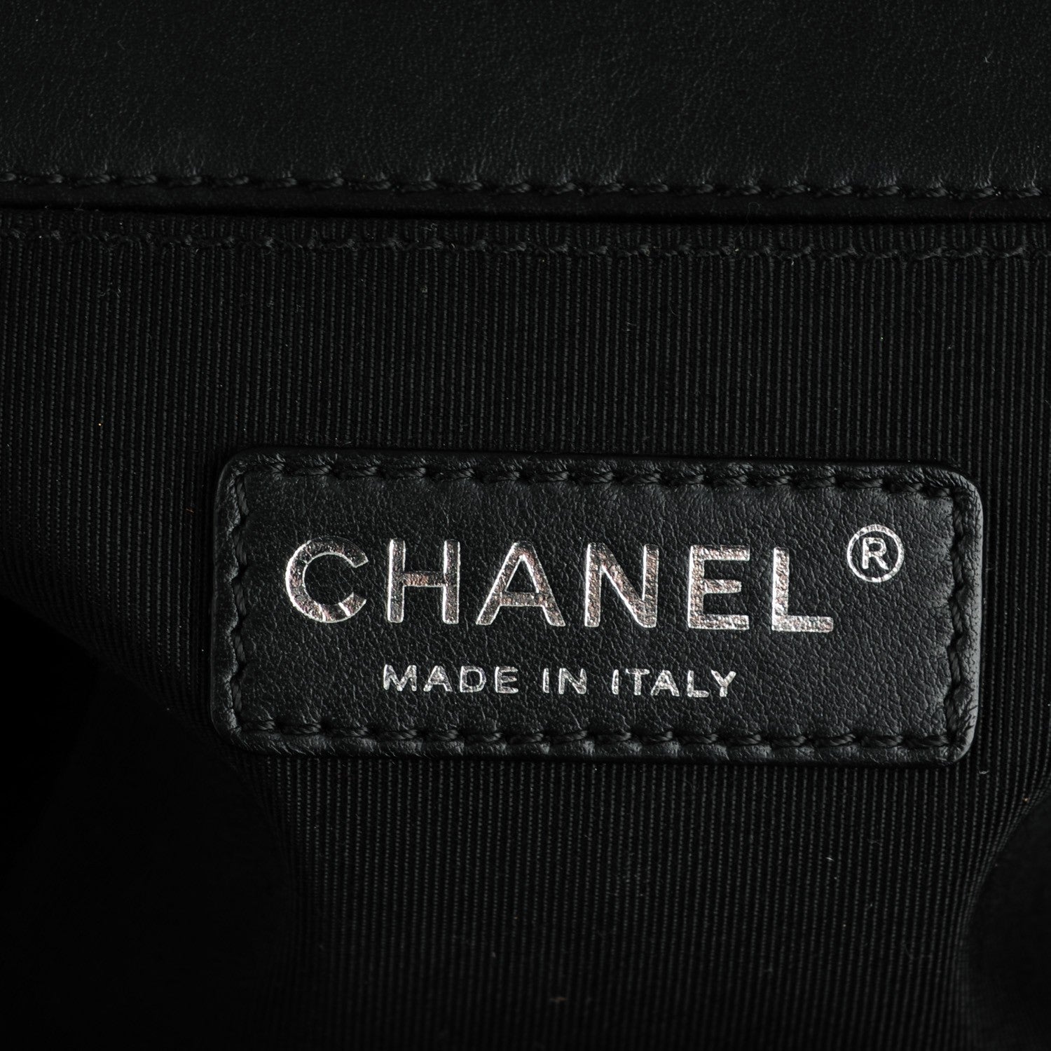 Chanel Patent Calfskin Quilted Medium Boy Flap Black 7 of 8