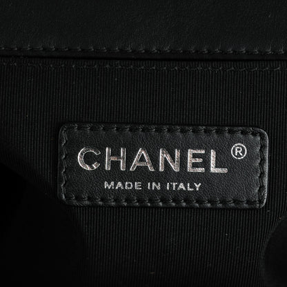 Chanel Patent Calfskin Quilted Medium Boy Flap Black 7 of 8