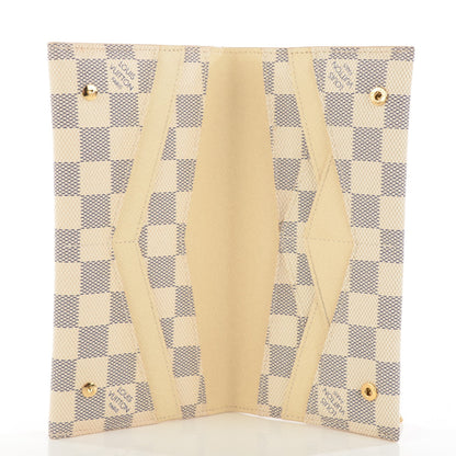 Louis Vuitton Damier Azur Long Origami Wallet 5 of 7