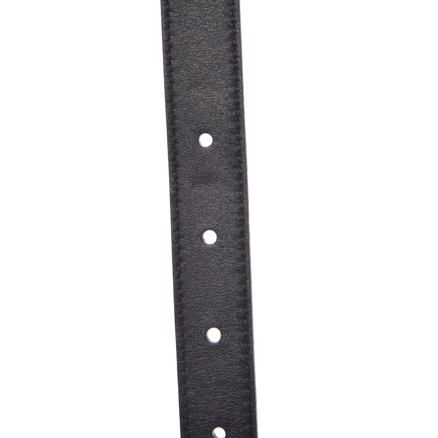 Gucci Calfskin Double G 20mm Belt 85 34 Black 5 of 6