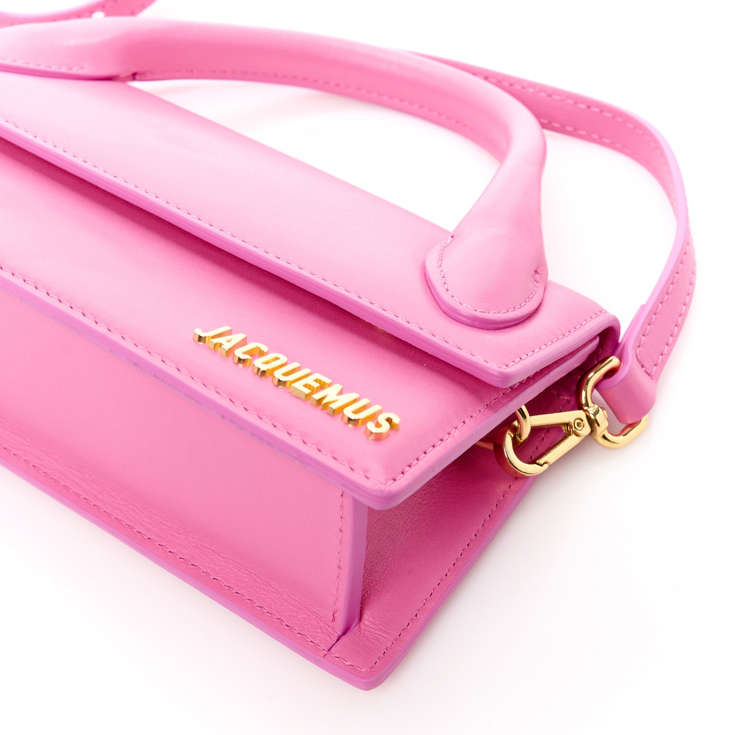 Smooth Calfskin Le Chiquito Long Pink