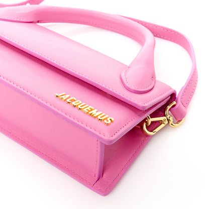 Jacquemus Smooth Calfskin Le Chiquito Long Pink 10 of 10