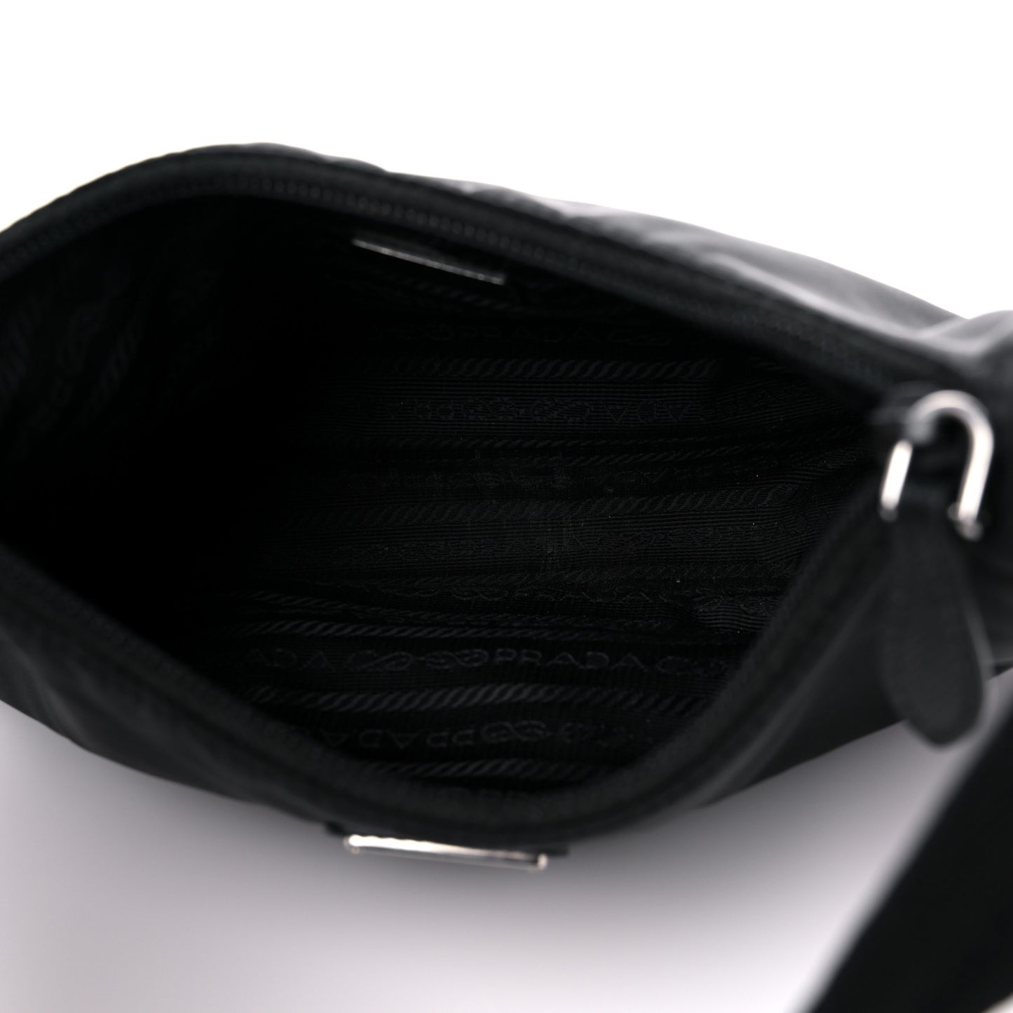 Tessuto Nylon Mini Re-Edition 2000 Bag Black