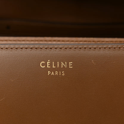 Celine Smooth Calfskin Medium Classic Box Flap Bag Camel 7 of 18
