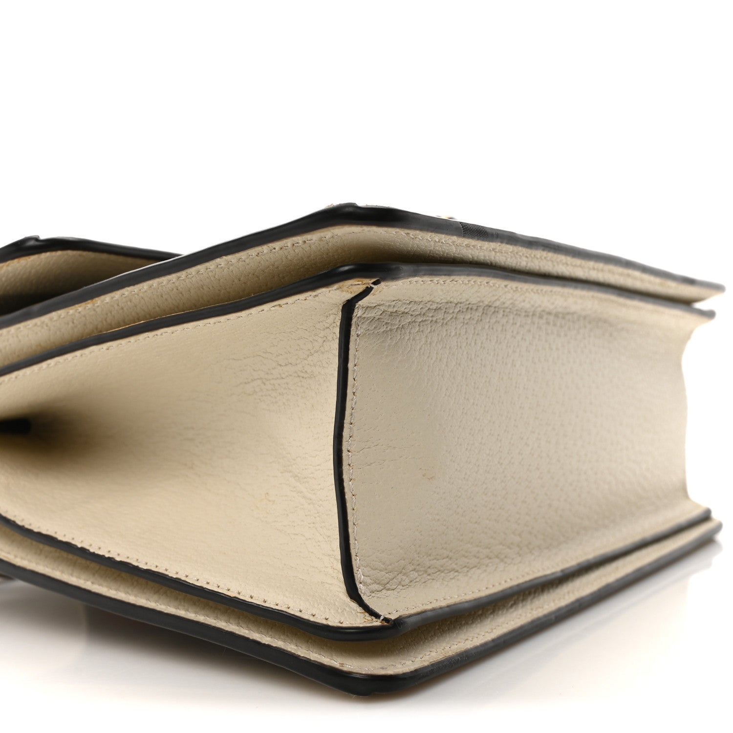 Gucci GG Supreme Monogram Small Queen Margaret Top Handle Bag White 9 of 10