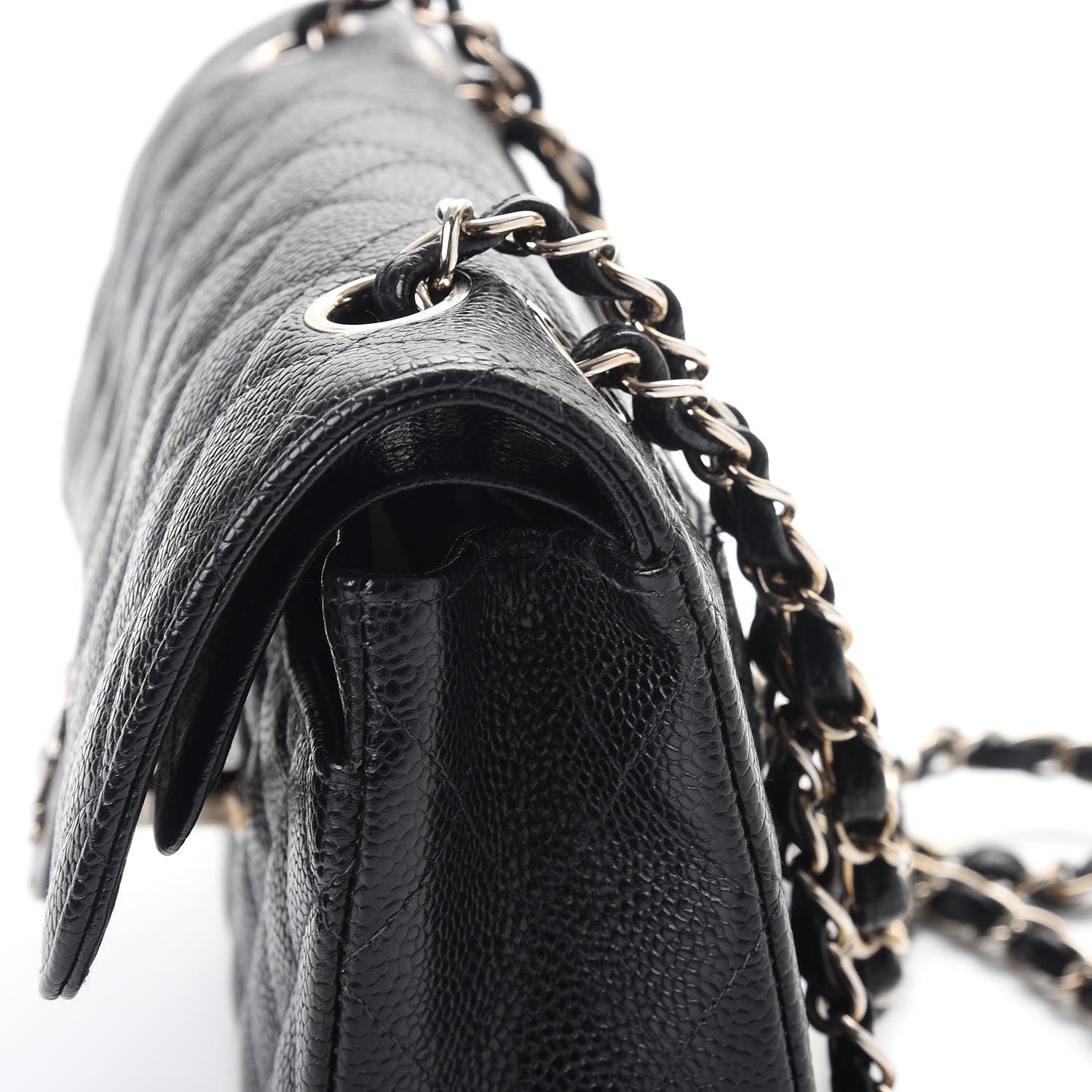 Chanel Caviar Quilted Small Double Flap Black 14 of 14