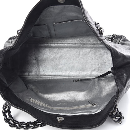 Chanel Glazed Caviar East West Modern Chain Tote Black 7 of 16
