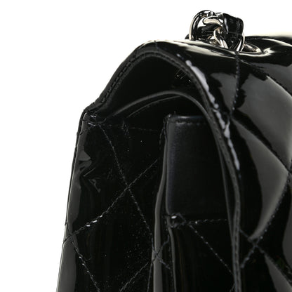 Chanel Patent Quilted Maxi Double Flap Black 23 of 25