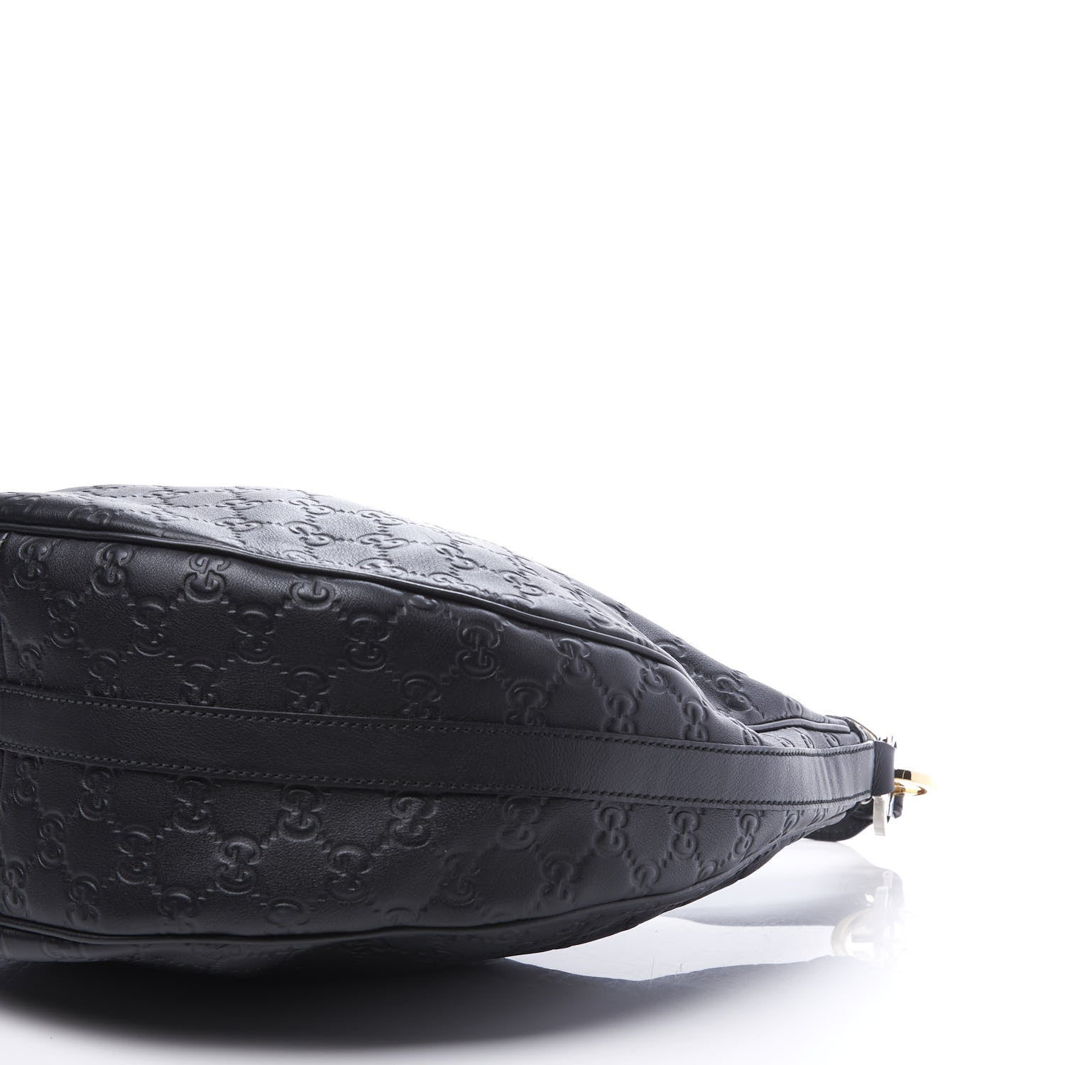 Gucci Guccissima Medium GG Twins Hobo Black 6 of 10