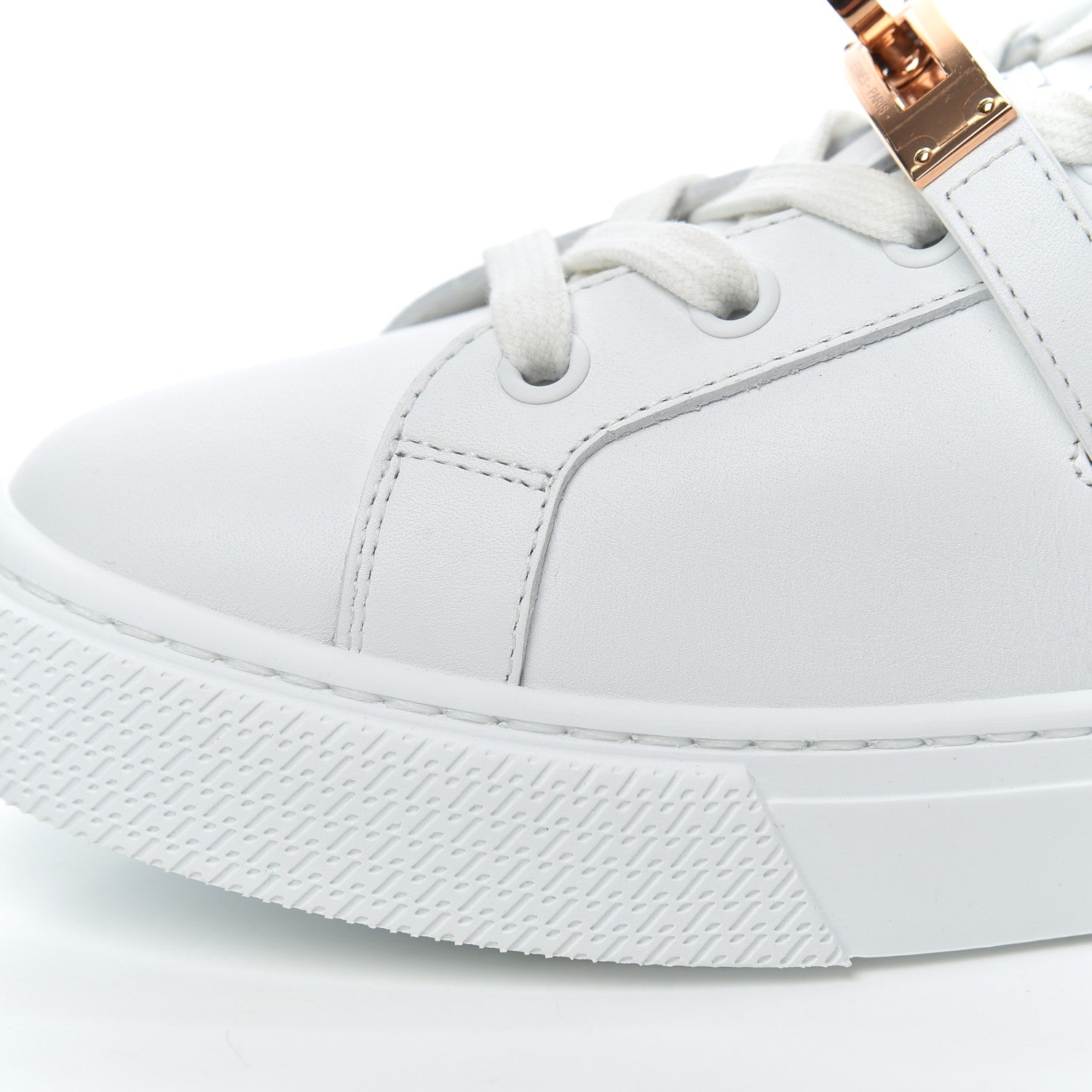 Hermes Calfskin Day Sneakers 36.5 White 8 of 14