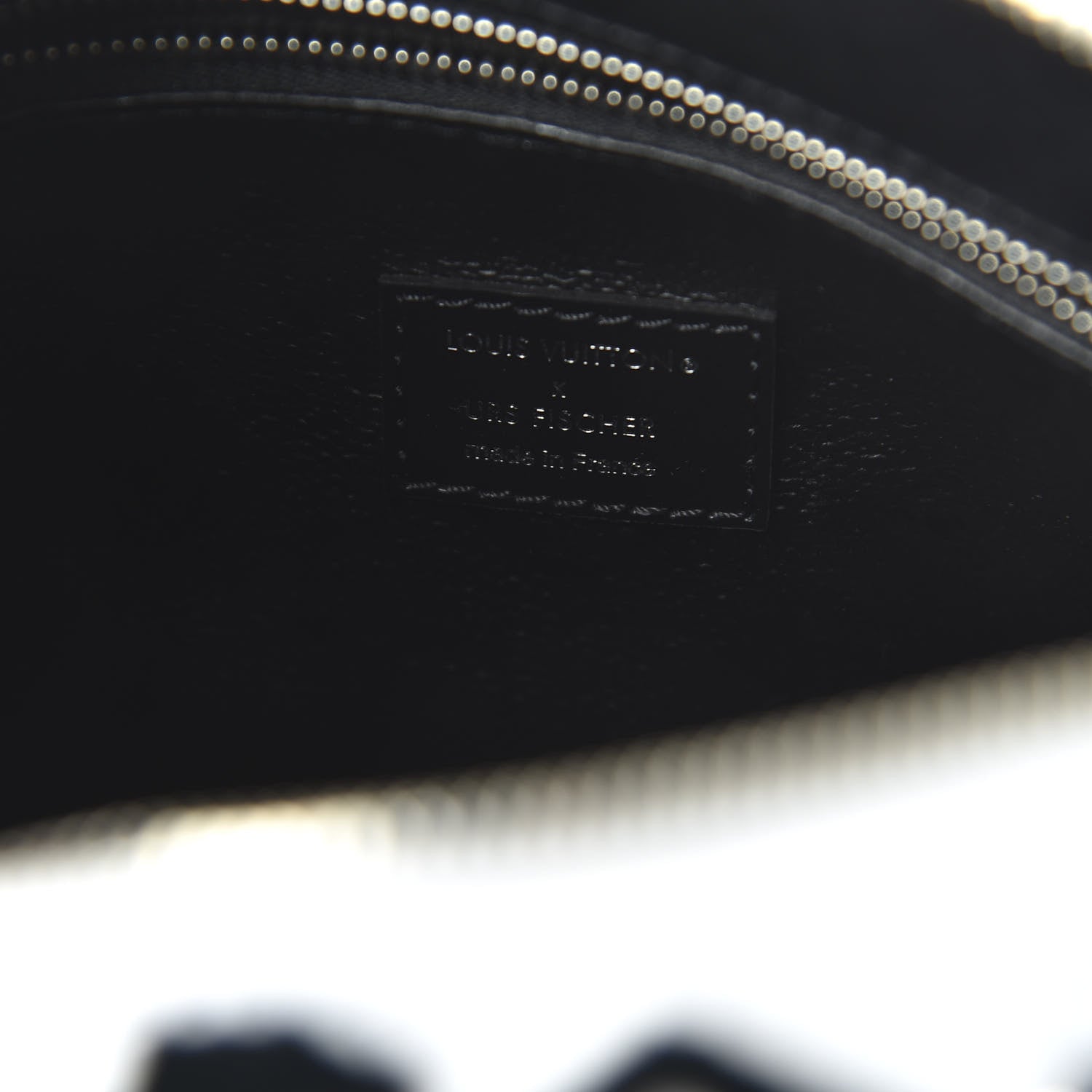 Louis Vuitton X UF Tufted Monogram Speedy Bandouliere 25 White Black 8 of 9