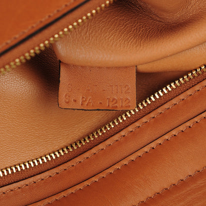 Celine Natural Calfskin Suede Medium Trapeze Tan 8 of 10