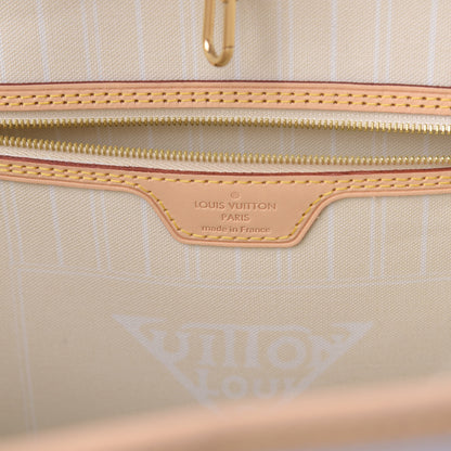 Louis Vuitton Monogram Giant By The Pool Neverfull MM Blue 7 of 12