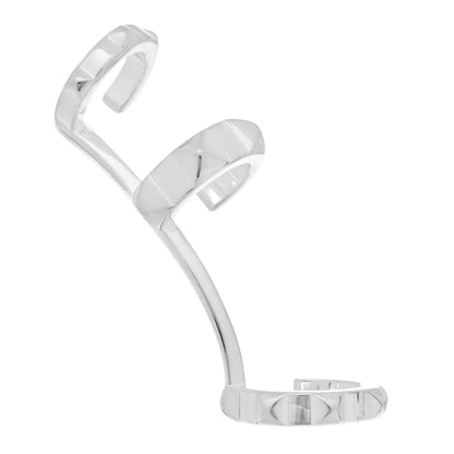 Hermes Sterling Silver Clou d'H Left Single Ear Cuff 1 of 4