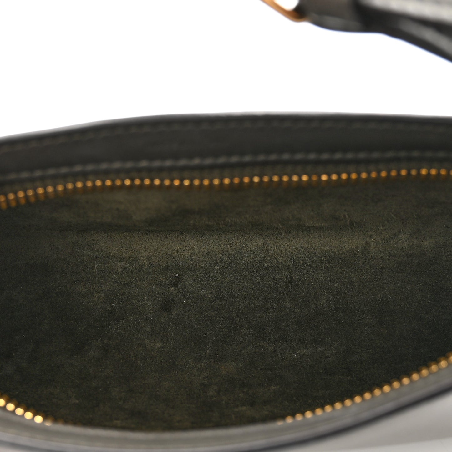 Smooth Calfskin Cuir Triomphe Shoulder Bag Black