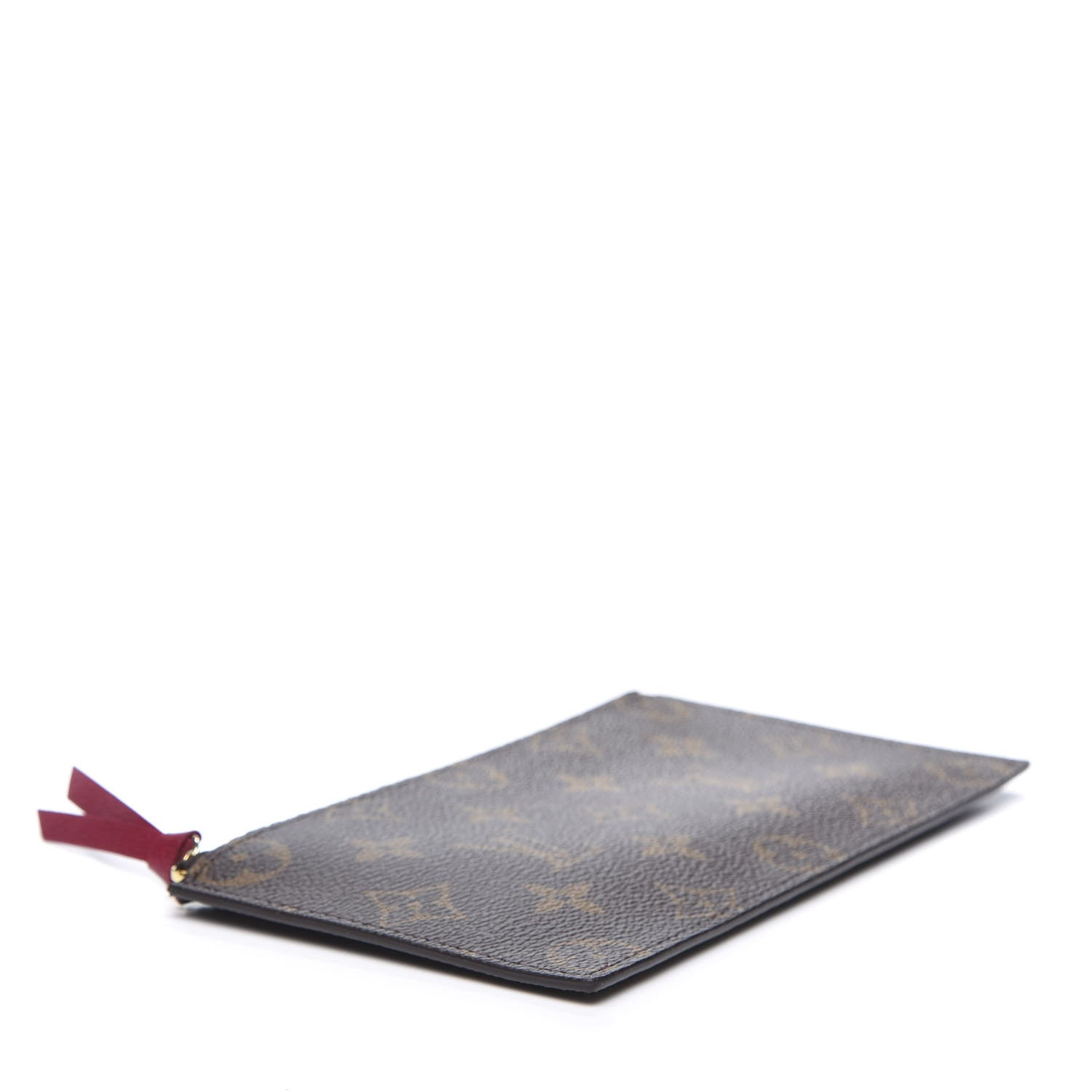 Louis Vuitton Monogram Felicie Chain Wallet Zippered Insert Fuchsia 3 of 7