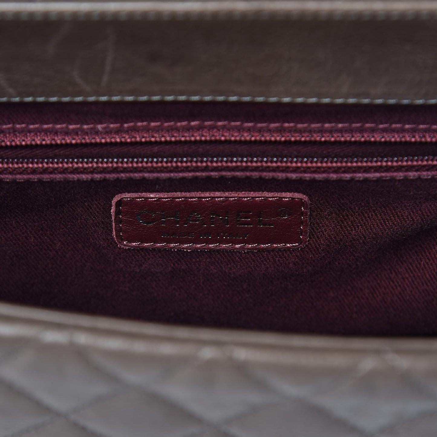 Calfskin Quilted Istanbul Accordion Flap Brown