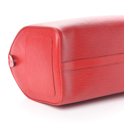 Louis Vuitton Epi Speedy 30 Castillan Red 6 of 8