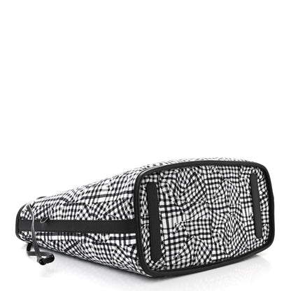 MCM Visetos Medium Liz Reversible Shopper Tote Black 7 of 16