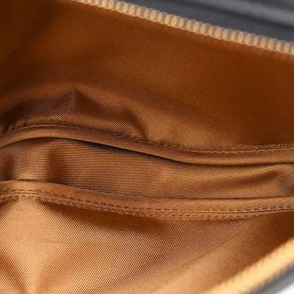 Hermes Silk Sursoie To Go Pouch Bleu Marine Craie Black 5 of 11