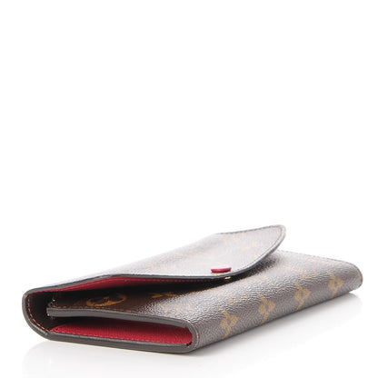 Louis Vuitton Monogram Emilie Wallet Fuchsia 4 of 8