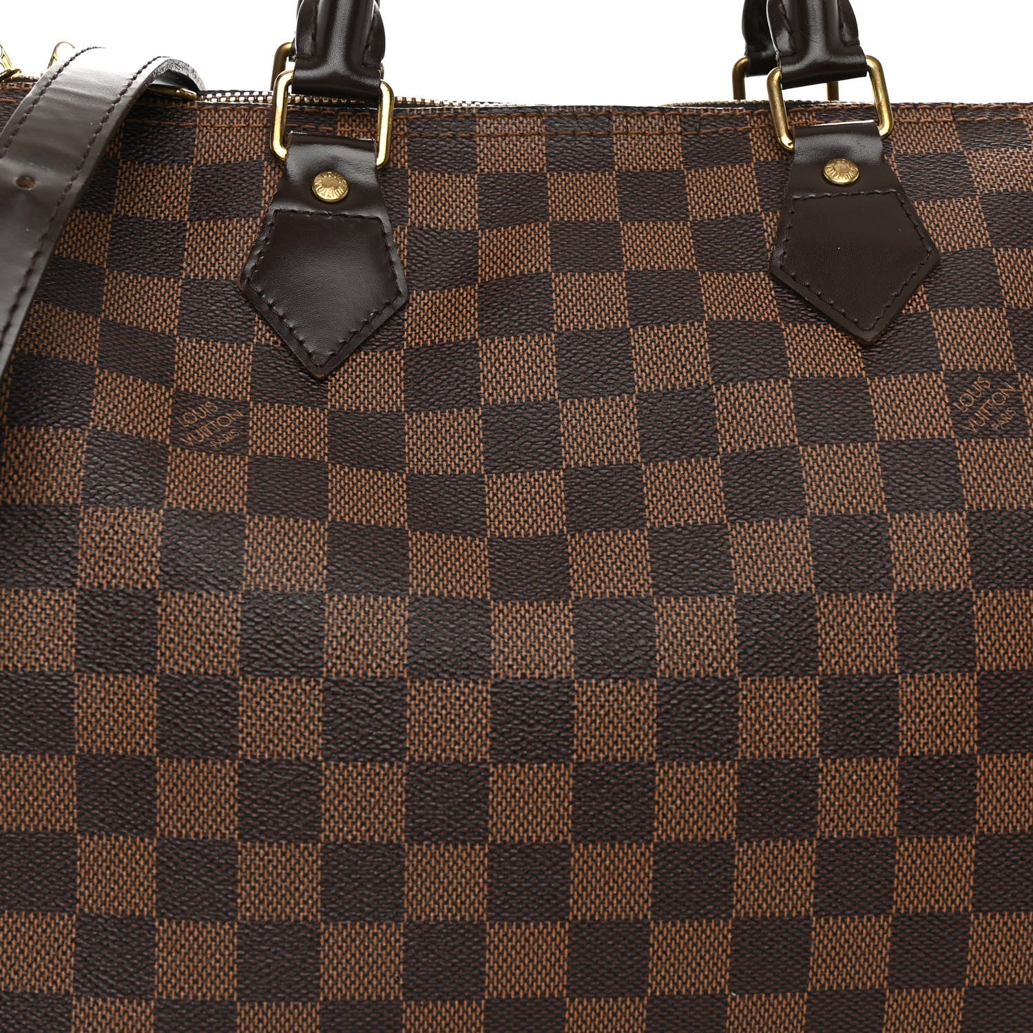 Louis Vuitton Damier Ebene Speedy Bandouliere 35 8 of 12
