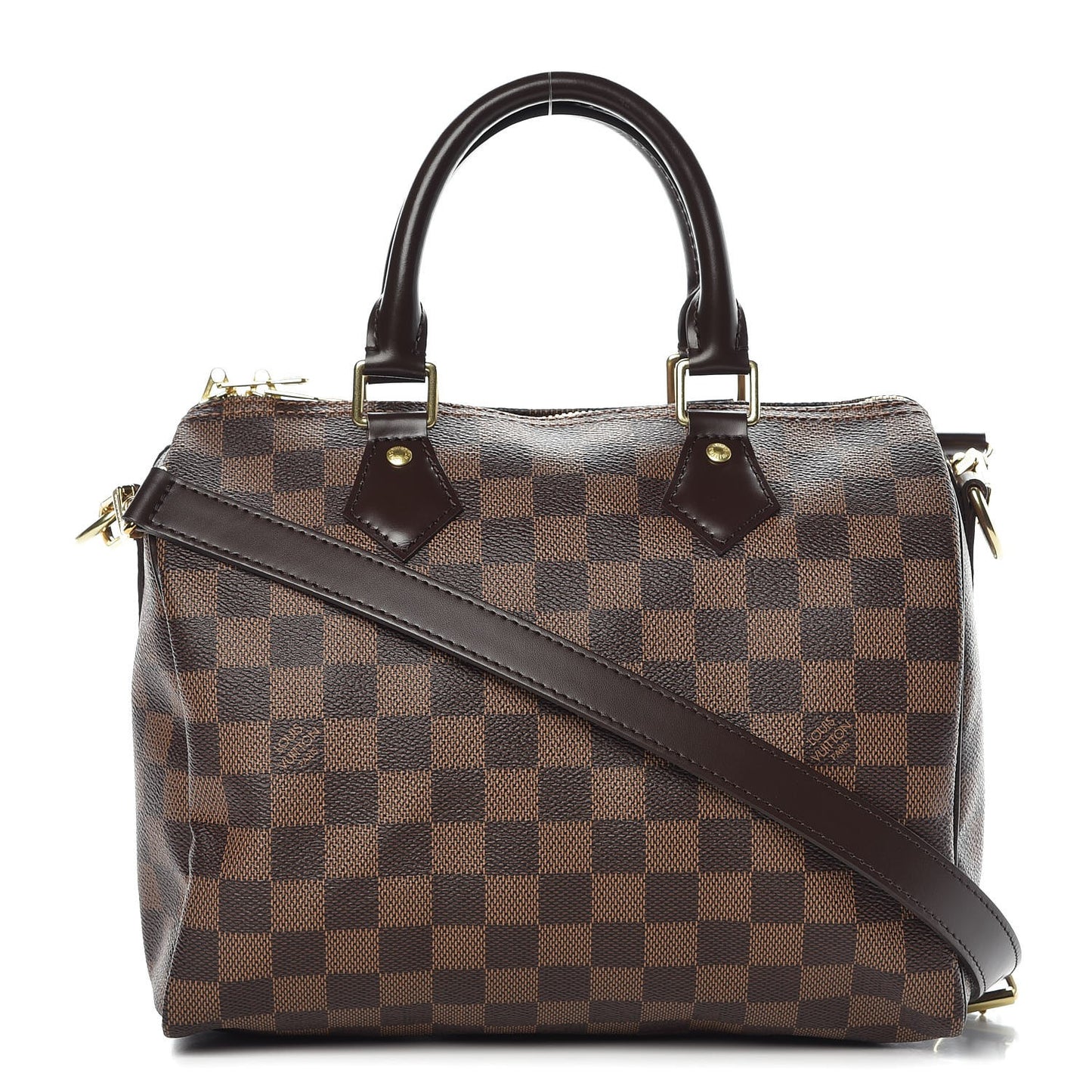 Damier Ebene Speedy Bandouliere 25