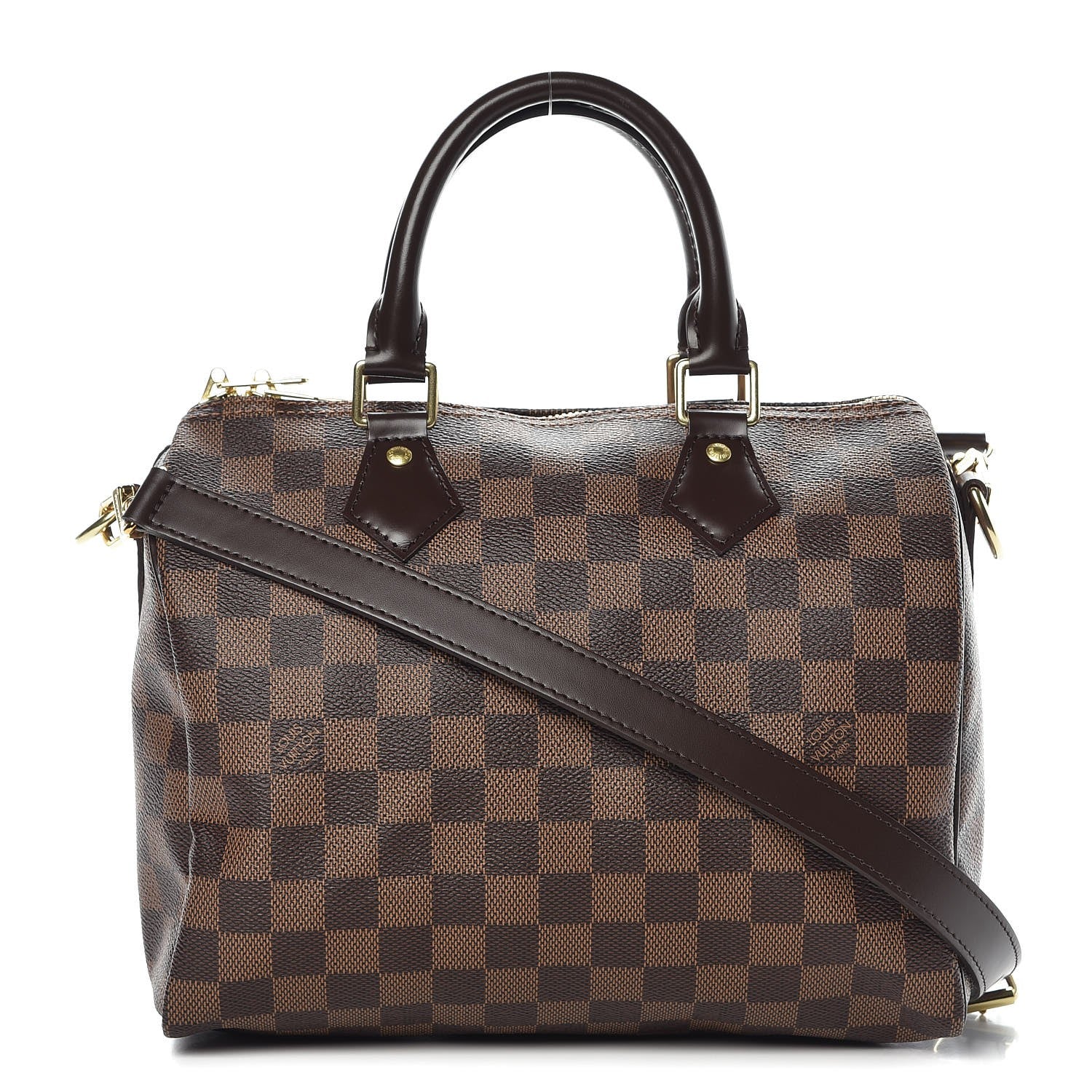 Louis Vuitton Damier Ebene Speedy Bandouliere 25 1 of 10