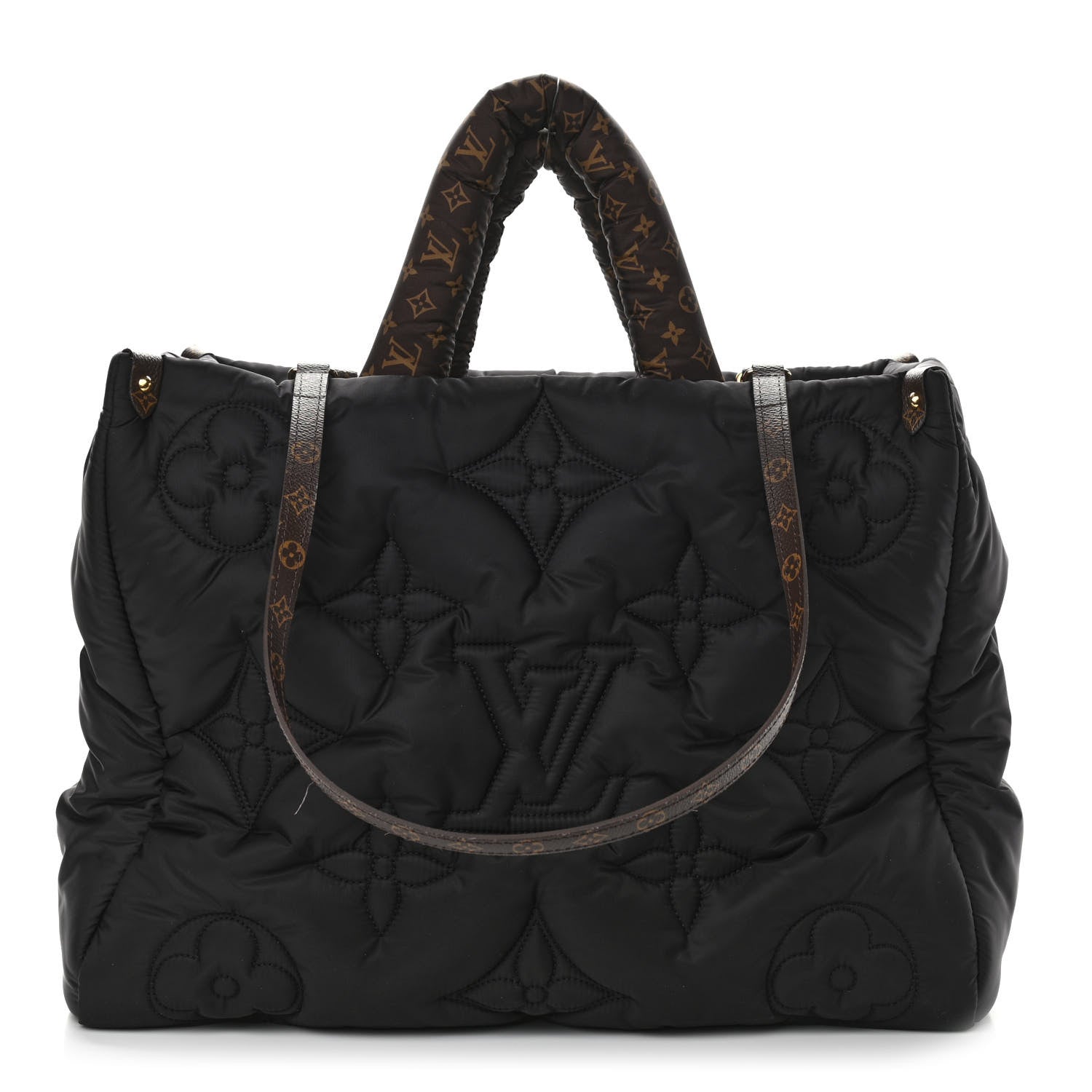 Louis Vuitton Econyl Monogram Pillow Giant Onthego GM Black 1 of 9