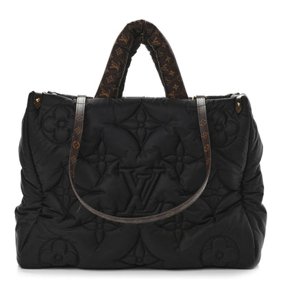 Louis Vuitton Econyl Monogram Pillow Giant Onthego GM Black 1 of 9