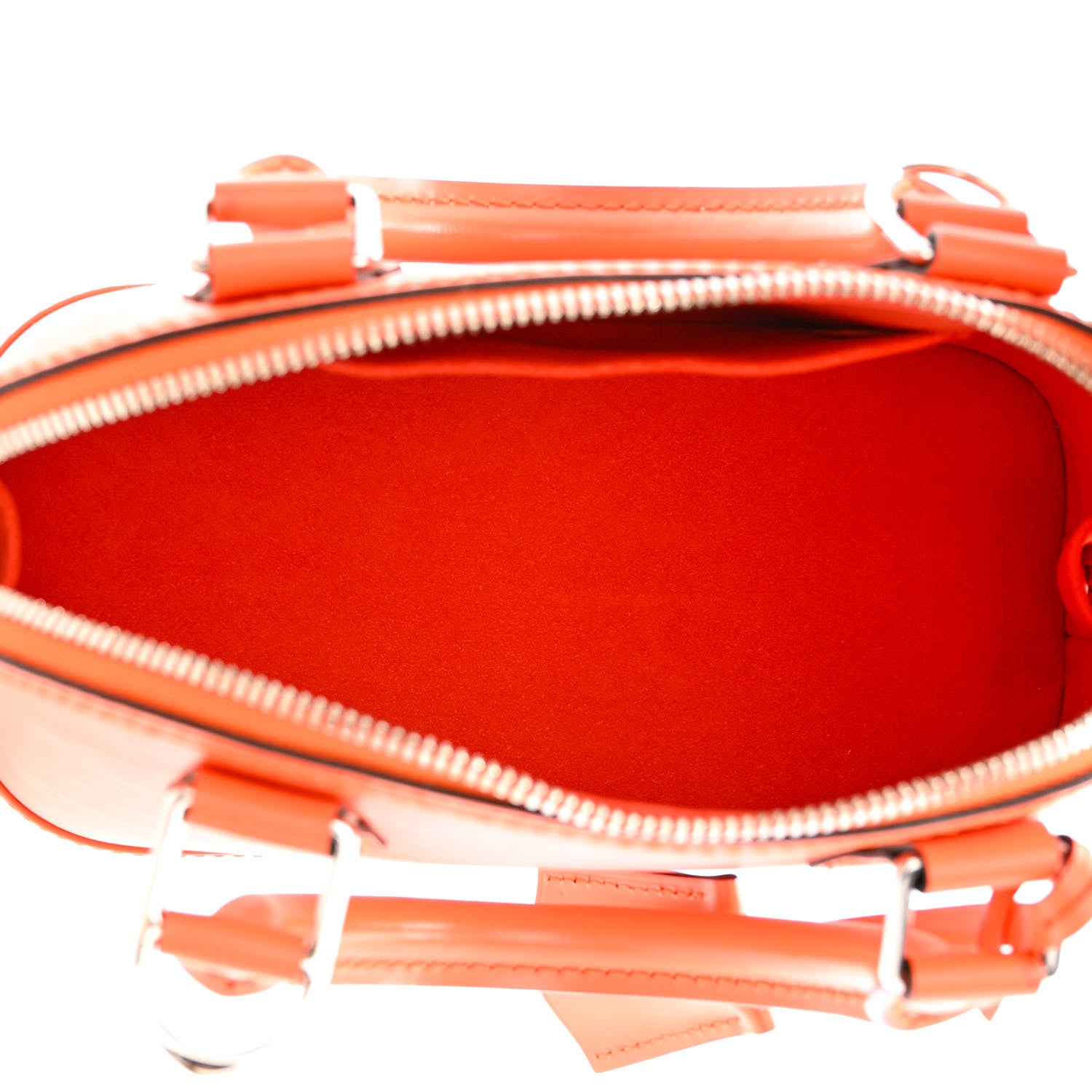 Louis Vuitton Epi Jacquard Alma BB Orange 5 of 11