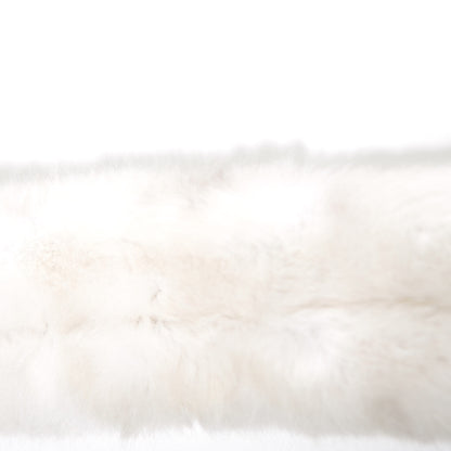 Givenchy Faux Fur Logo Bag Strap White 6 of 6