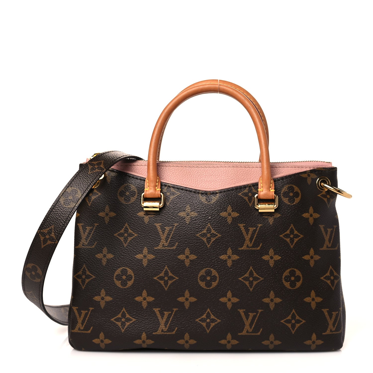 Louis Vuitton Monogram Pallas BB Rose Ballerine 1 of 12