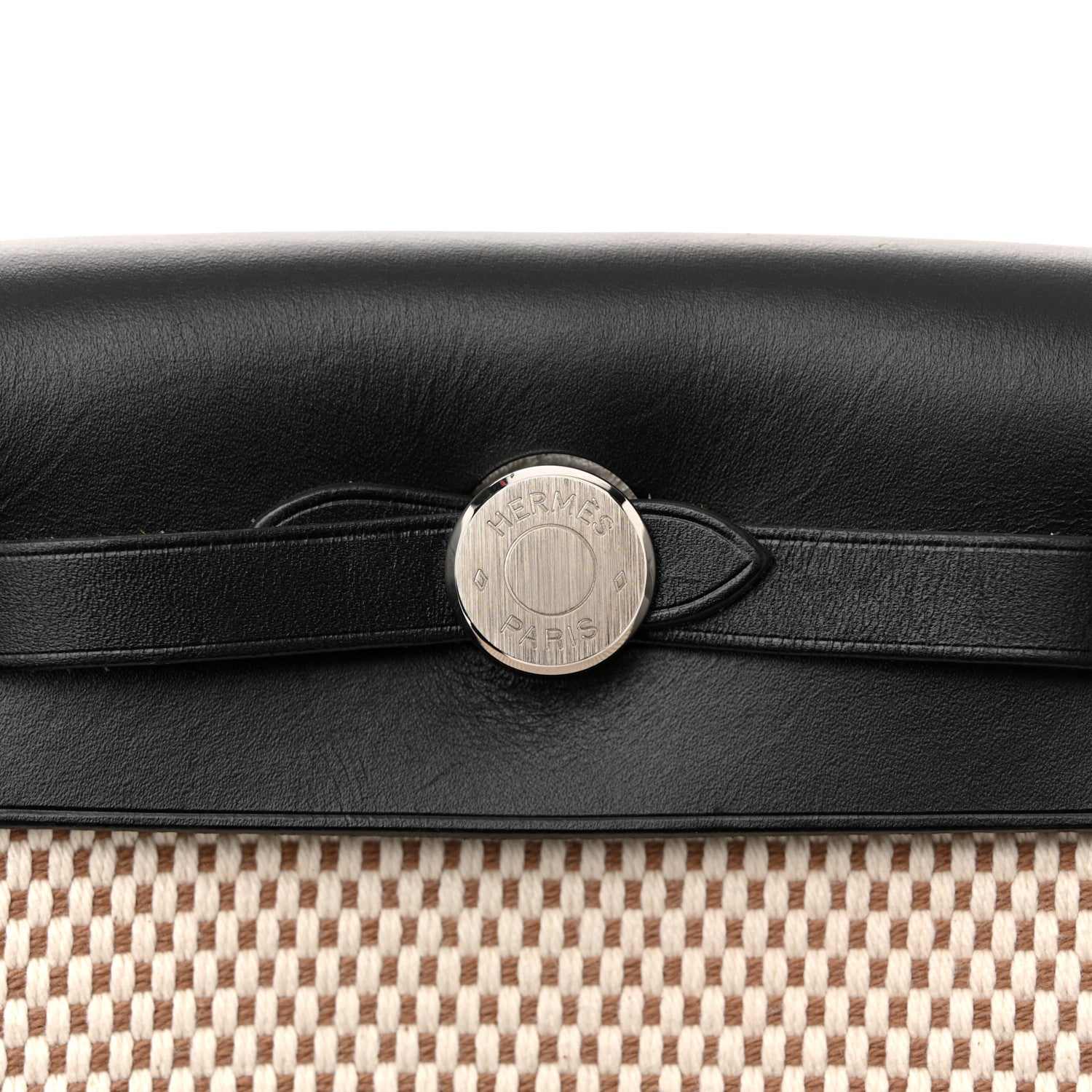 Hermes Toile Herbag TPM Natural Black 12 of 14