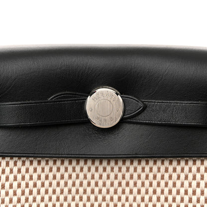 Hermes Toile Herbag TPM Natural Black 12 of 14