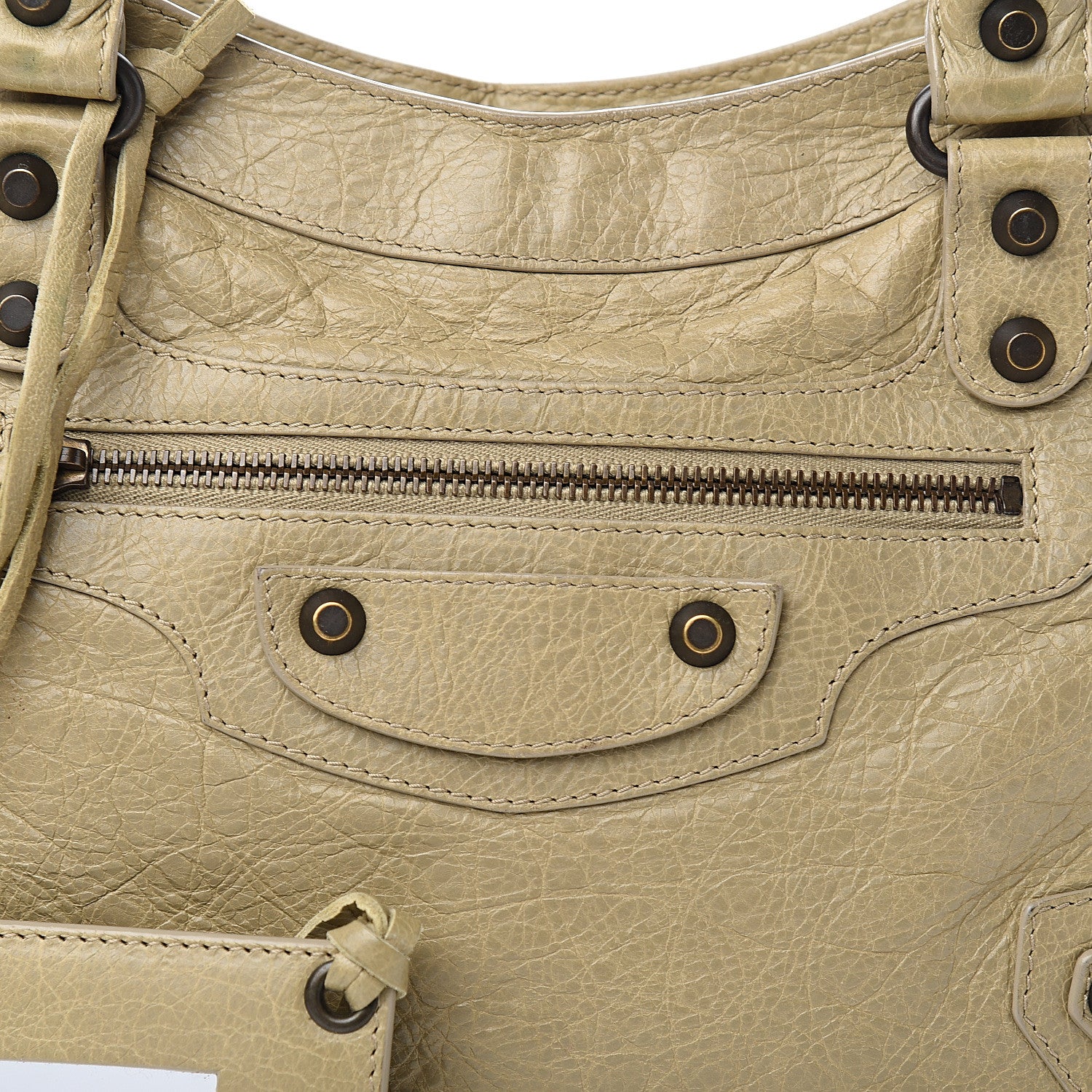 Balenciaga Agneau Giant 12 Rose Gold Hardware Town Latte Beige 12 of 12