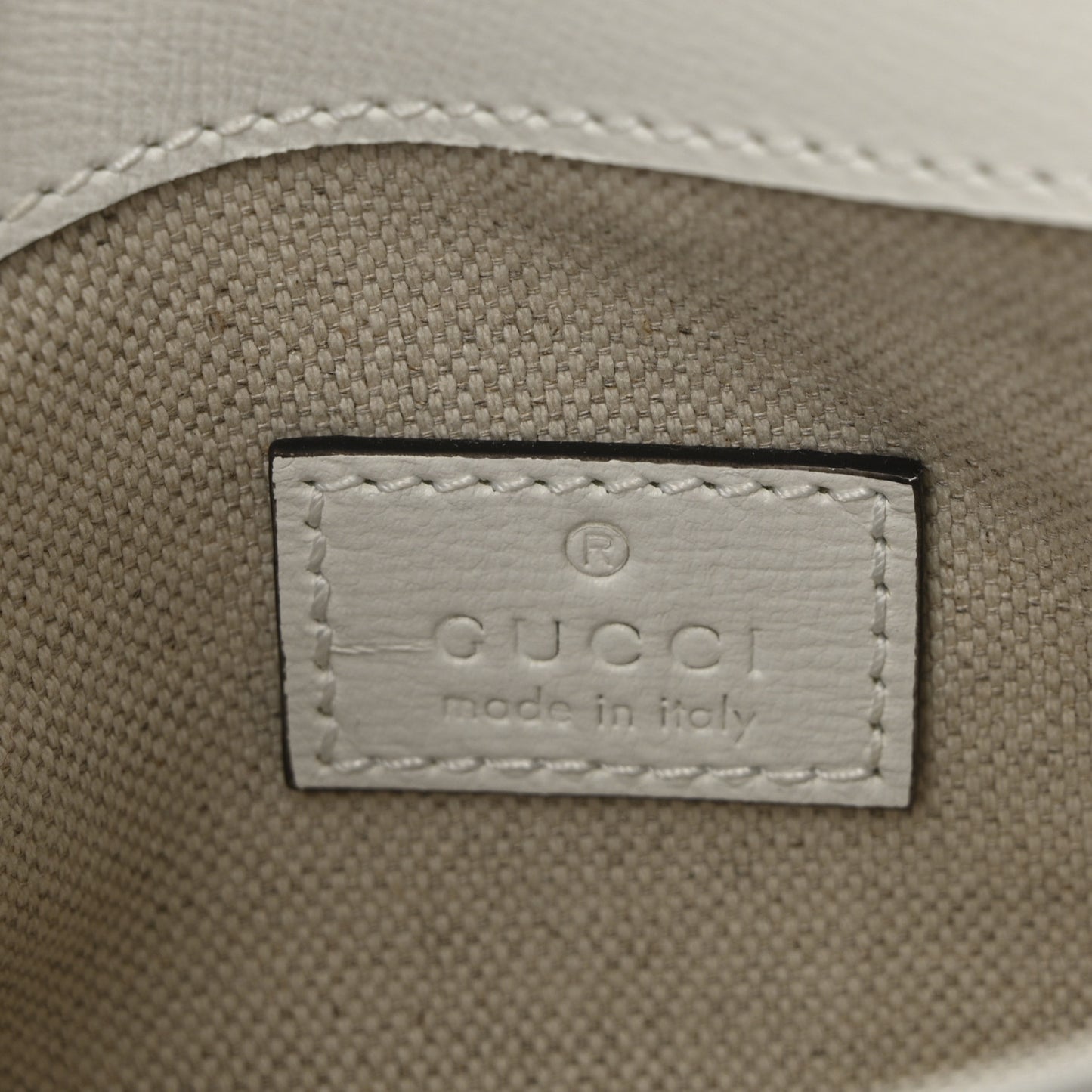 Calfskin Mini Horsebit 1955 Asymmetric Shoulder Bag Great White