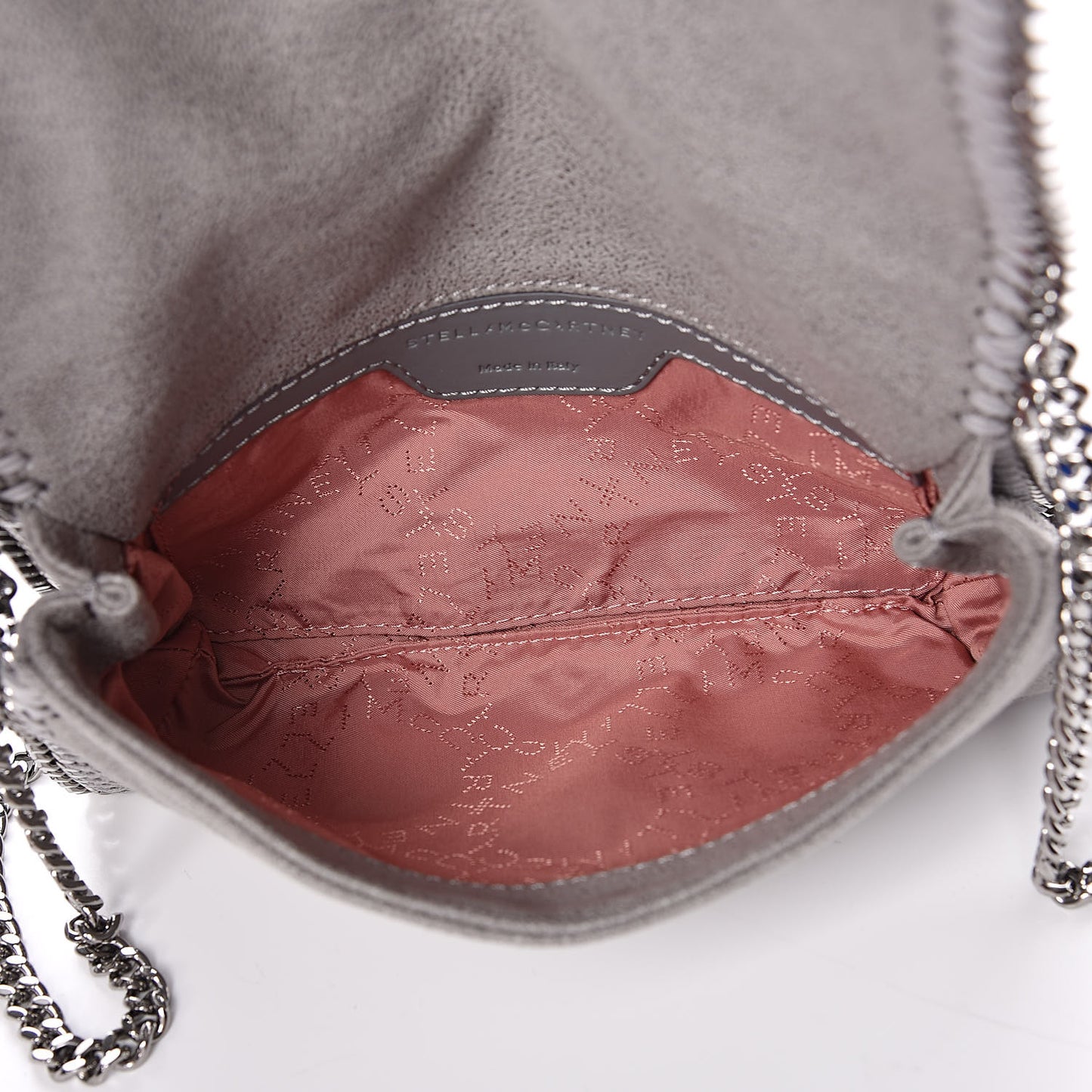 Shaggy Deer Falabella Crossbody Bag Light Grey