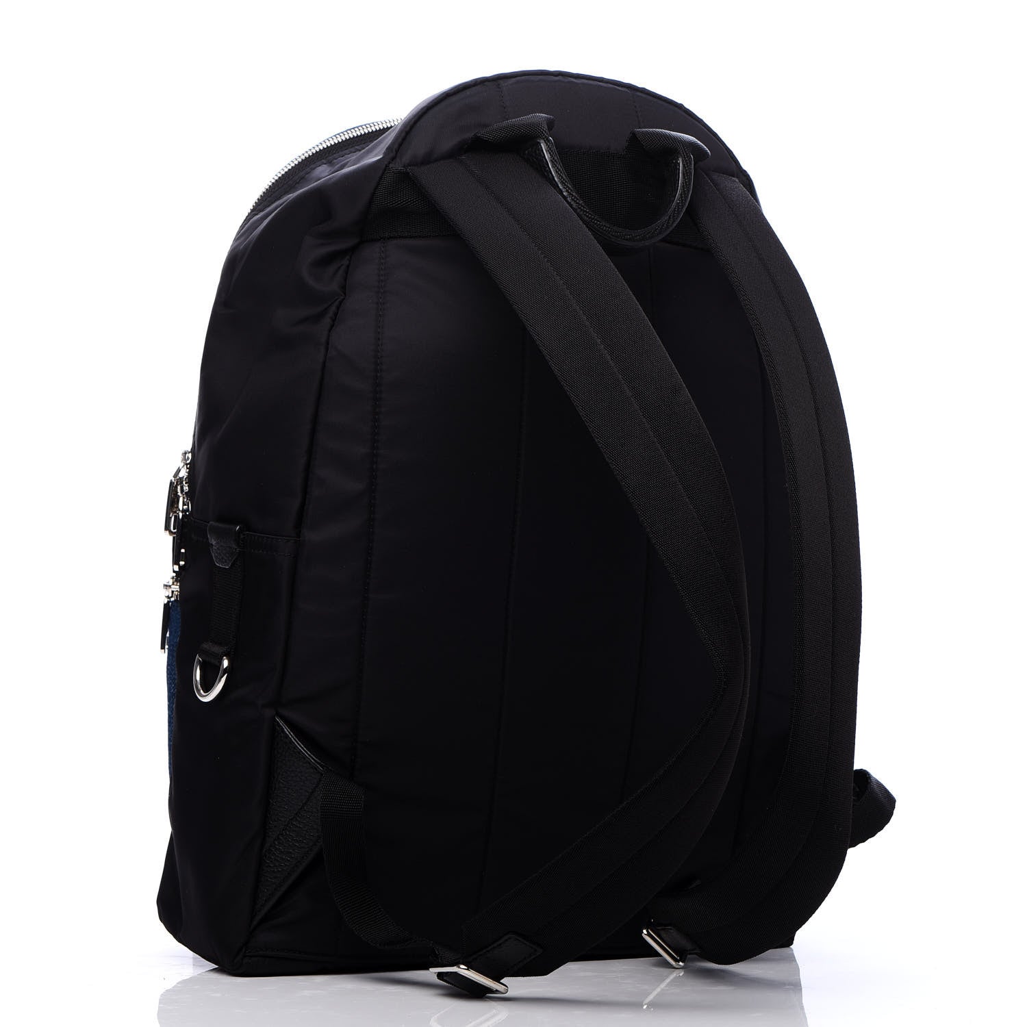 Dolce & Gabbana Denim Patched Volcano Backpack Black 2 of 8