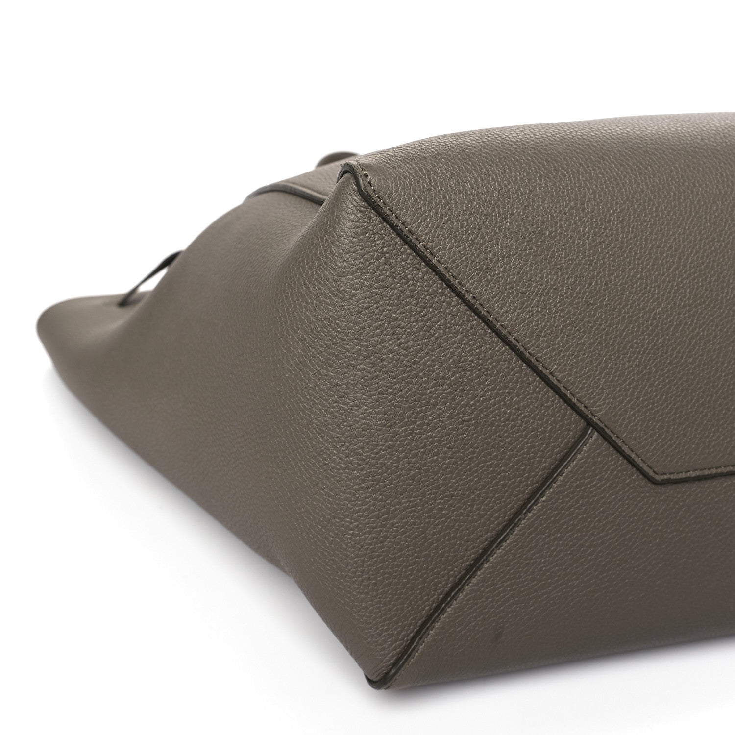 Celine Soft Grained Calfskin Small Belt Cabas Phantom Taupe 8 of 9