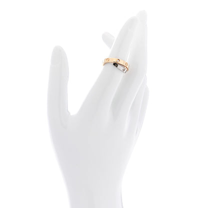 Cartier 18K Pink White Gold 6 Diamond LOVE Ring 50 5.25 2 of 5