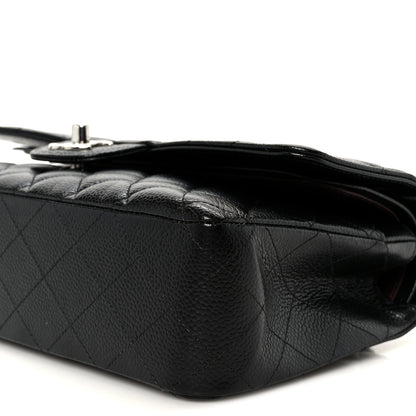 Chanel Caviar Quilted Medium Double Flap Black 11 of 12
