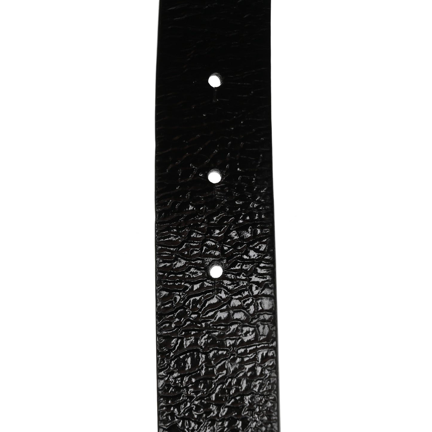 Glazed Calfskin CC Belt 90 36 Black