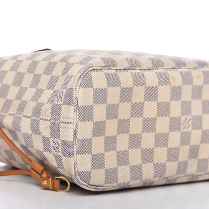 Louis Vuitton Damier Azur Neverfull PM 6 of 9