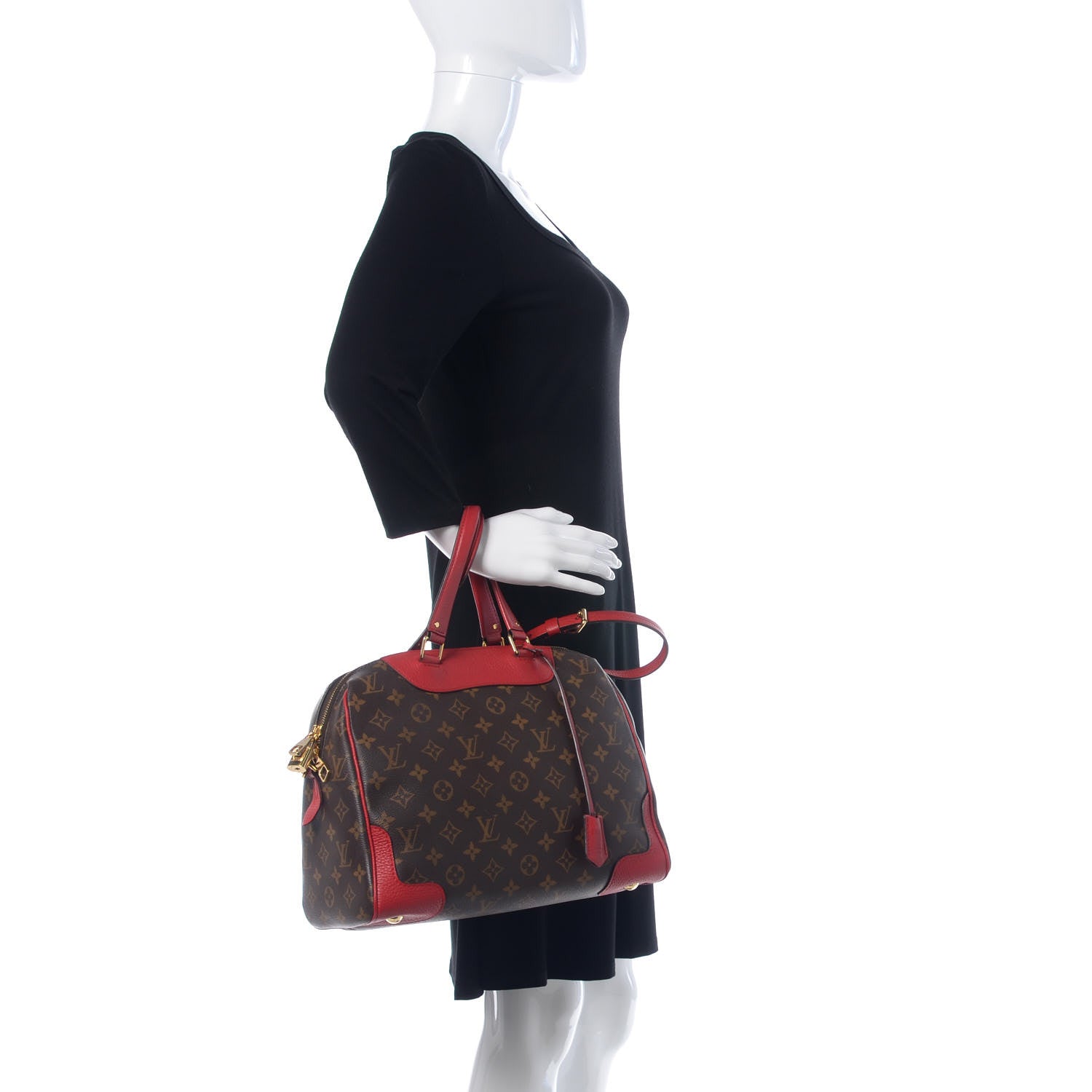 Louis Vuitton Monogram Retiro NM Cherry 2 of 19