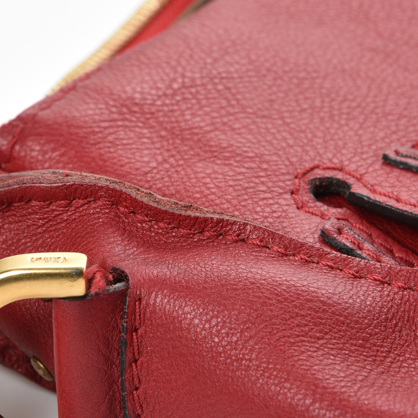 Calfskin Medium Marcie Hobo Garnet