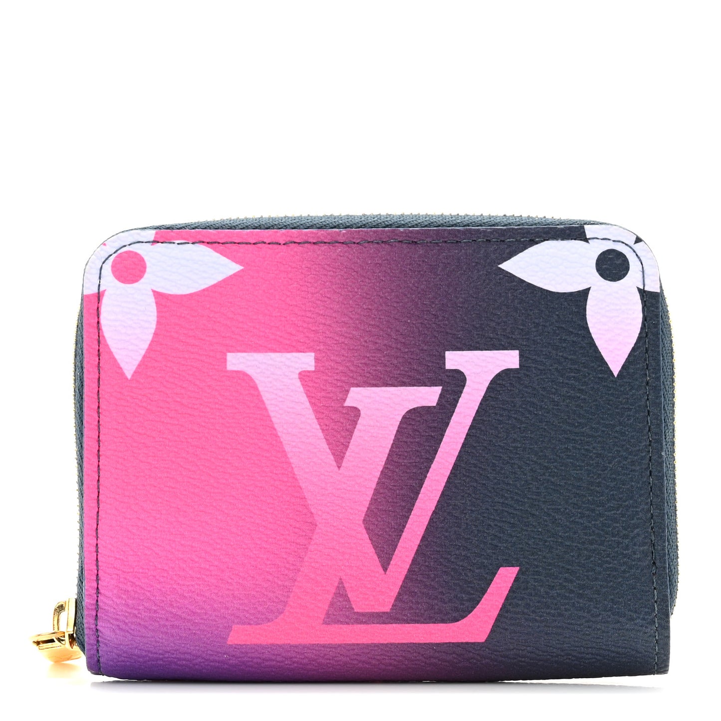Monogram Giant Spring In The City Zippy Coin Purse Midnight Fuchsia